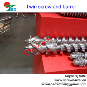 Twin Parallel Twin Screw Barrel For Producing Profile 